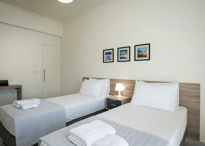 Apartment (110 m²), 3 Schlafzimmer und 2 eigene Badezimmer in Chania